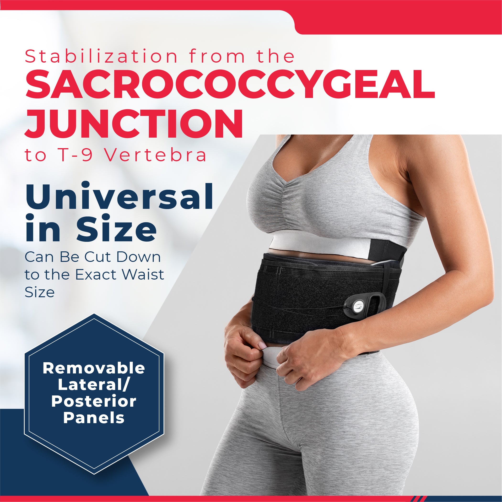 New Options Universal LSO Brace for Lower Back Pain. Spinal Stenosis