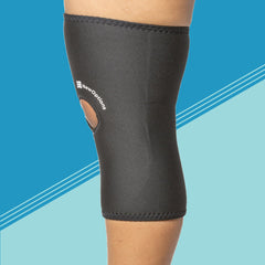 K9 Series Knee Sleeve. Patella Opening no Anterior Oval Pad in KoolFlex (KC9-O) CLEARANCE