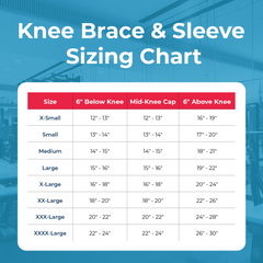 The Knee Sleeve. 2-sided Neoprene (K9-O)