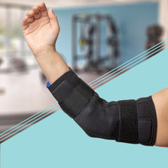 Hinged Elbow Brace. Range of Motion Control (E9-MP)