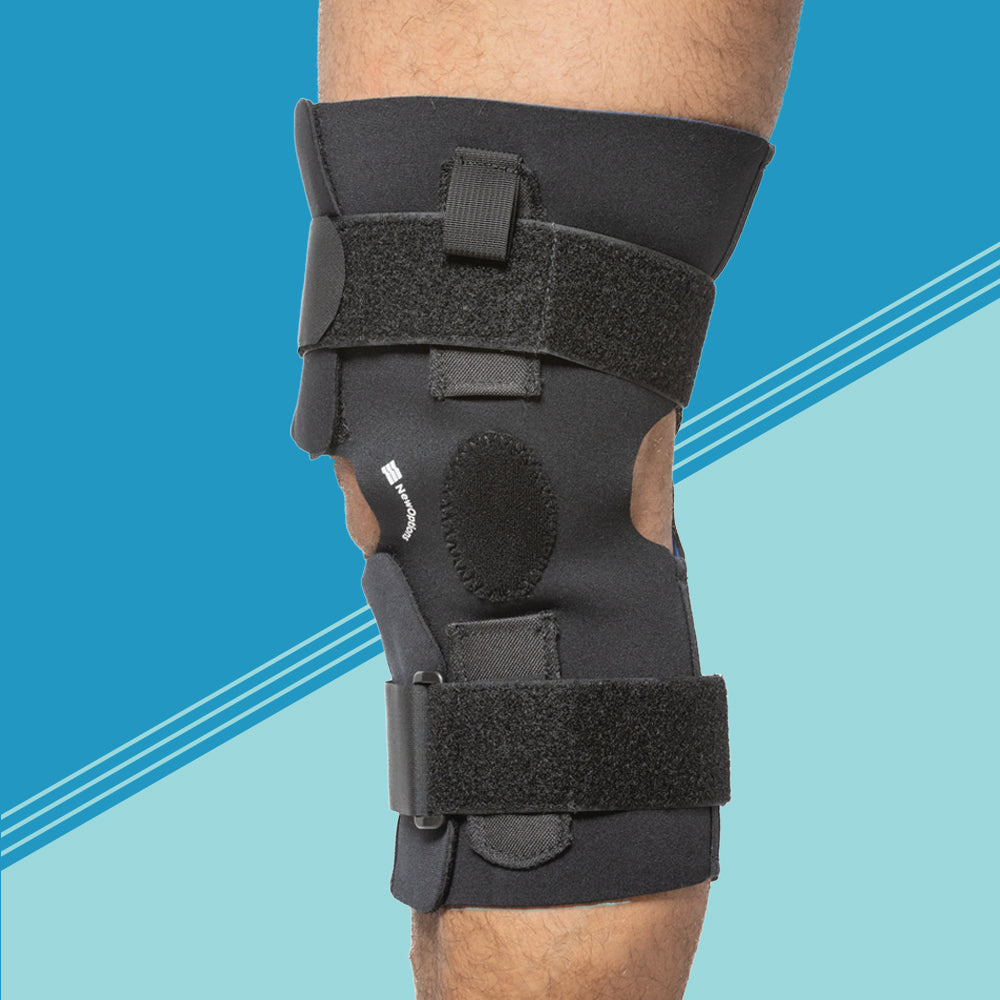 K42-HT: Sports “Rehab Knee” Brace with ROM Hinge – New Options Sports
