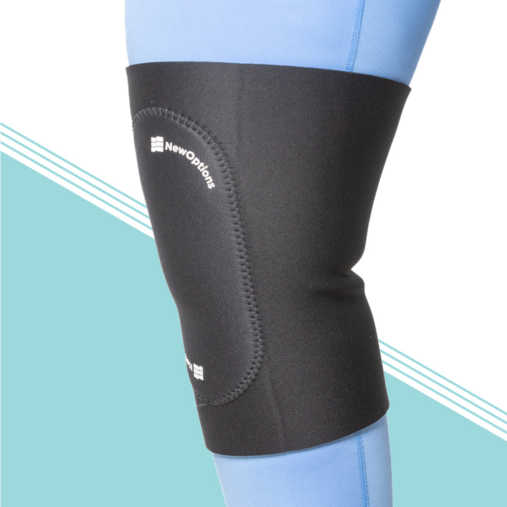 Knee Sleeve with Open Patella with 1/4" Enclosed Tubular Buttress (K9-OD)