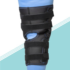 17" "Hybrid" Knee Brace for Cone-Shaped Legs, Large Quadriceps, or Extra Wide Thighs. (KC68-NOS)