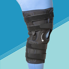 17" "Hybrid" Knee Brace for Cone-Shaped Legs, Large Quadriceps, or Extra Wide Thighs (KC68-NOS)