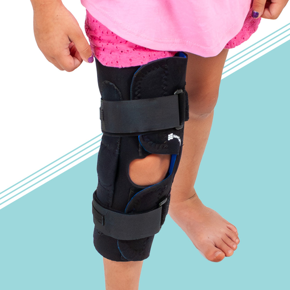 Pediatric Knee Brace. Pedi Wrap Around “Knee Mate” – New Options Sports