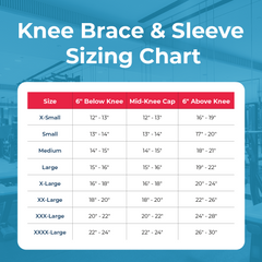 KC64-PC: Kneemate ™ Koolflex Worthaparound Brace con bisagras de aluminio