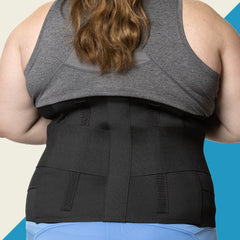 Elastic Lumbar Support with Spandex Pocket (L5N)