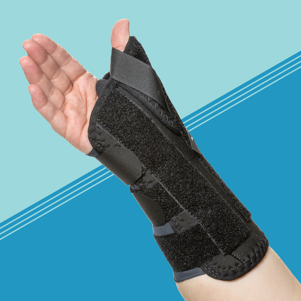 Wrist and Thumb Neoprene Support (W56) - Left / X-Small: 4-5