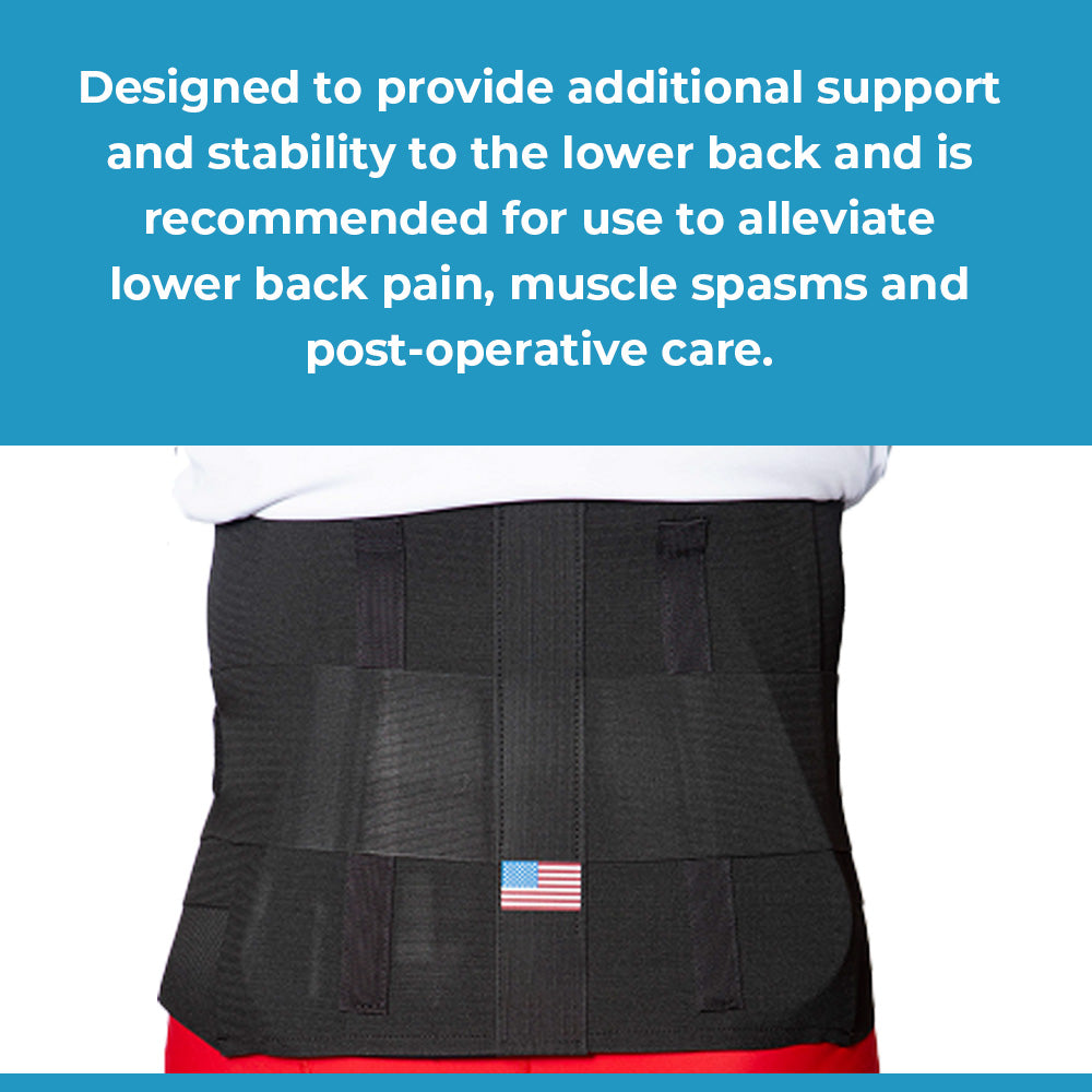 SpinePRO - Custom-Fit Back / Lumbar Support with Adjustable Dial